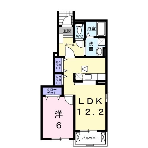 ｍａ　ｍａｉｓｏｎＢの間取り