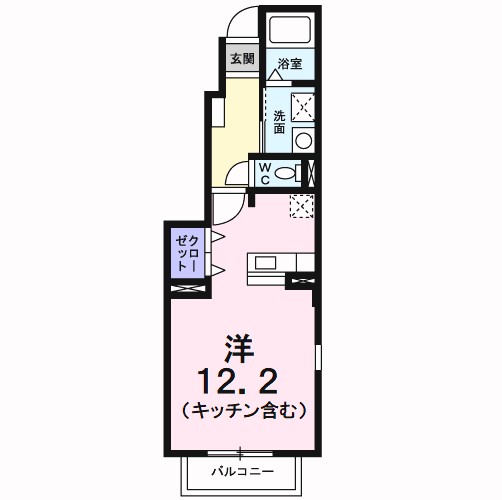 プラシードの間取り