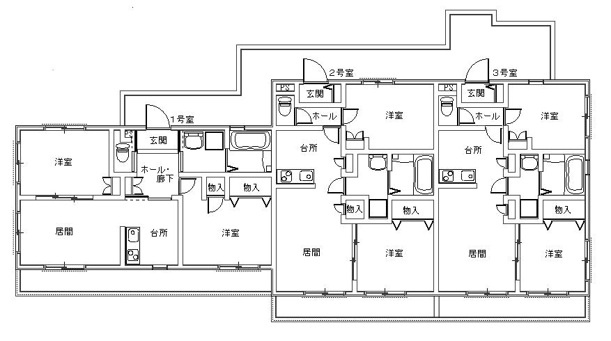 エスポワールの間取り