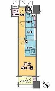 カスタリア銀座IIIの間取り