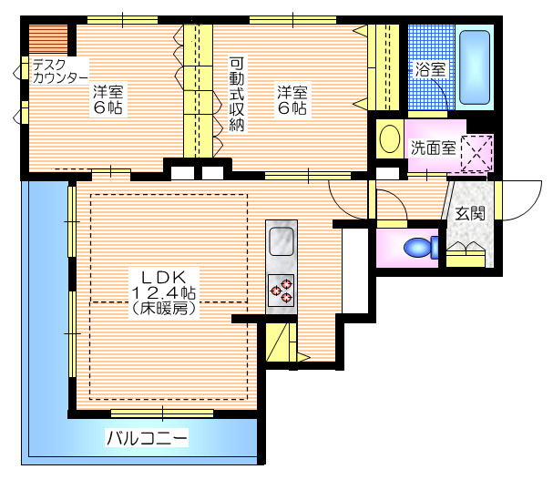 AI・Grandir逗子の間取り