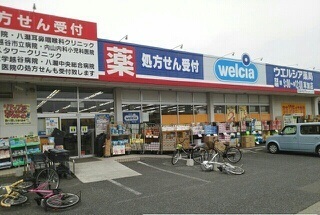 ドラックストア　ウエルシア草加店（ドラッグストア）まで250m