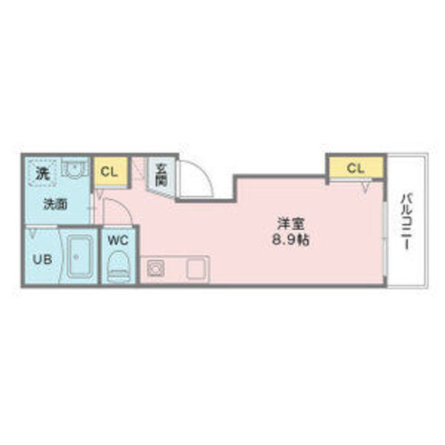 ＪＲ東海道本線 尼崎駅 徒歩14分 2階建 築1年の間取り写真