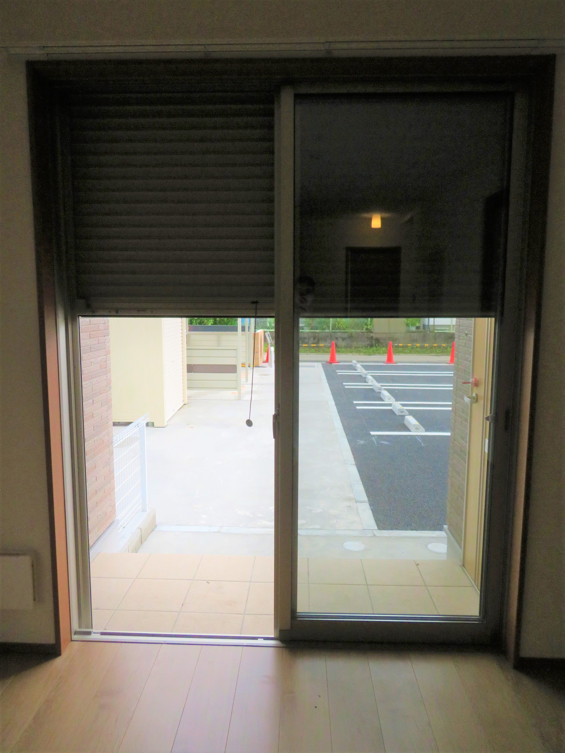 セキュリティ　1階部分にはシャッターがあり安心です！