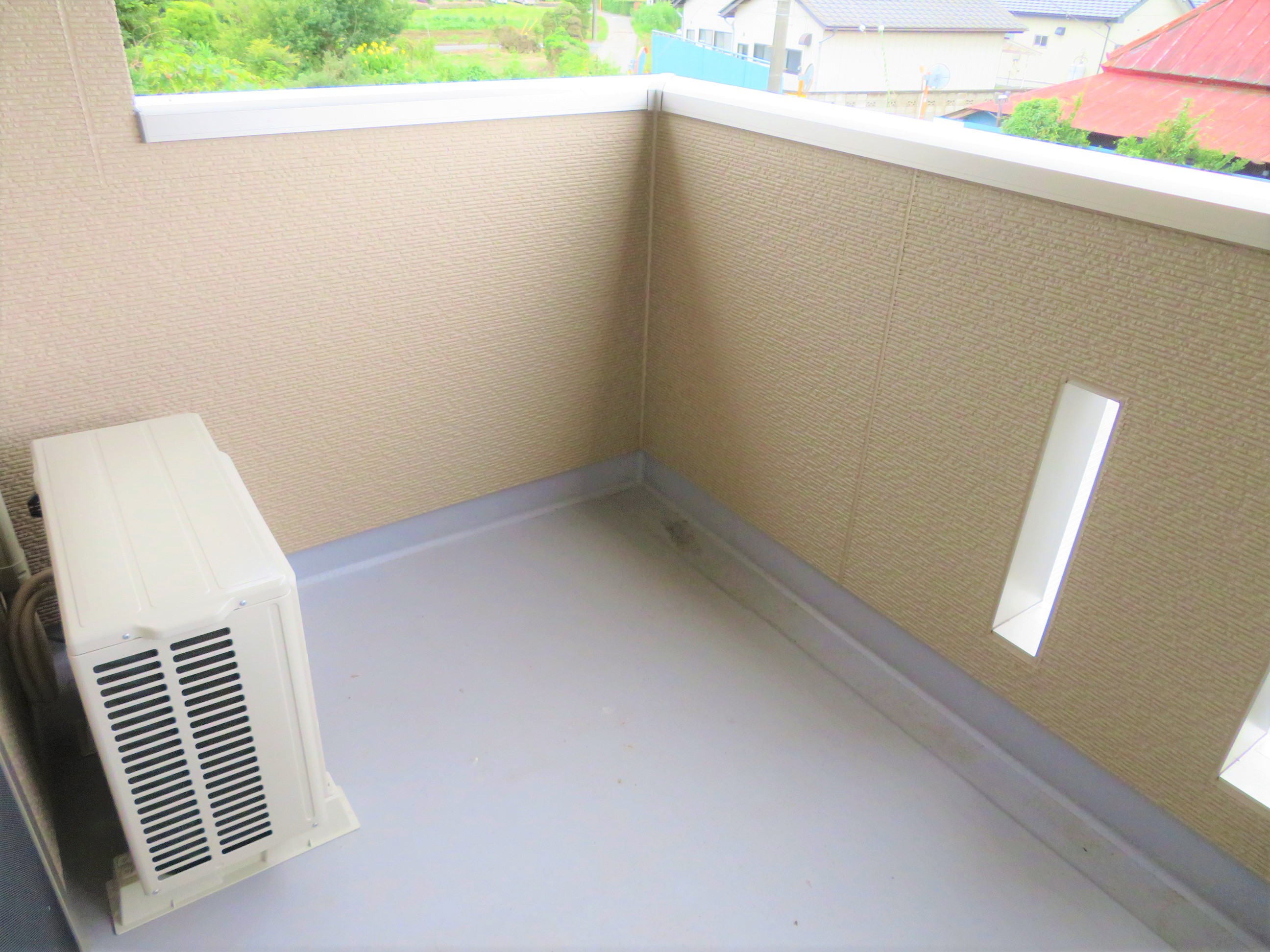 バルコニー　ワイドバルコニー！広く使いやすいバルコニーです！