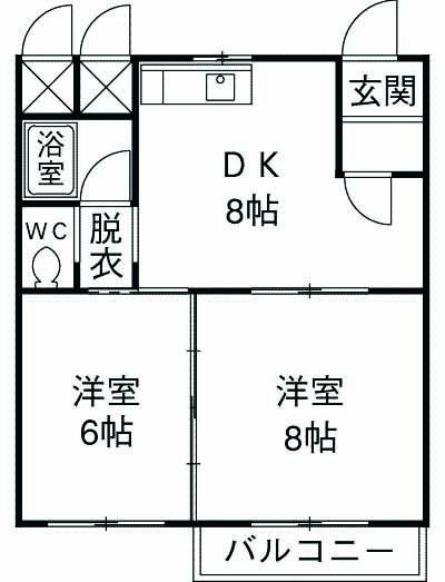 太田マンションの間取り