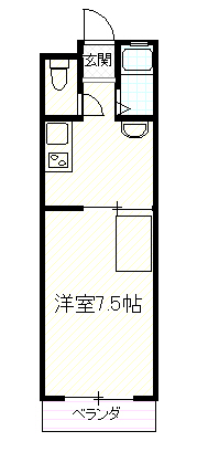 高知県高知市大津乙（マンション）の賃貸物件の間取り