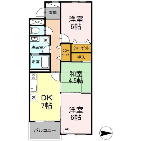 エス・プワールの間取り