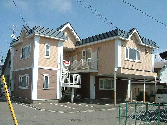 北海道函館市富岡町１（アパート）の賃貸物件の外観