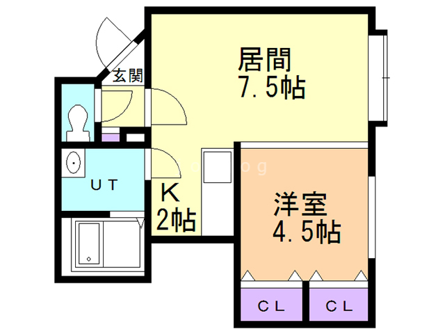 Ｍ’ｓ岩見沢の間取り