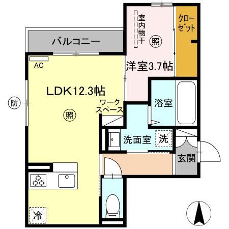 ヴィレッタ日吉町の間取り