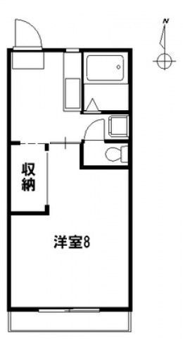 ホワイトテラス西条の間取り