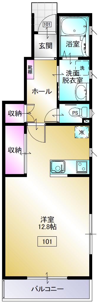 サンラファエルの間取り