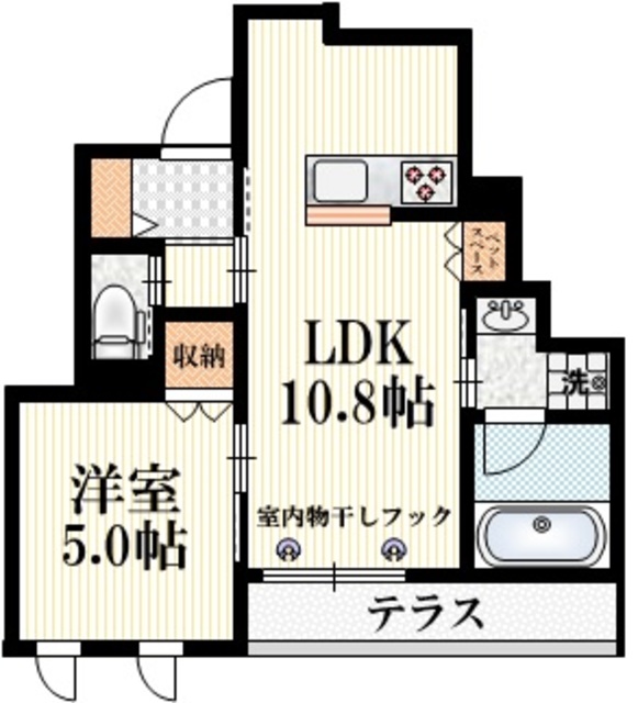 シェリーココの間取り