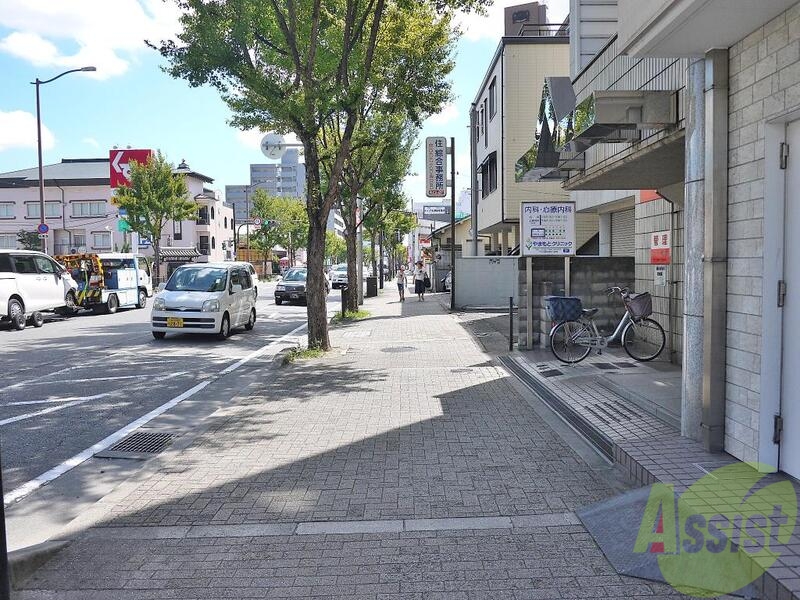 【吹田市金田町のマンションの駐車場】