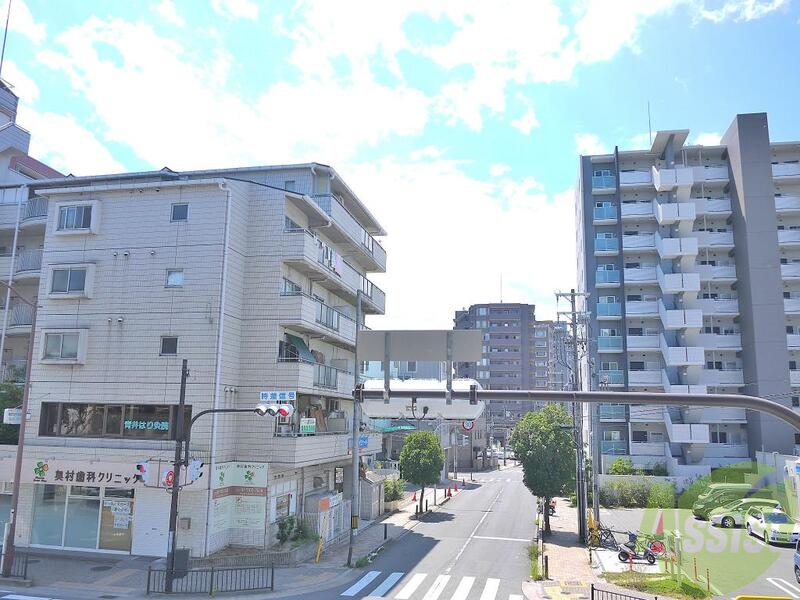 【吹田市金田町のマンションの眺望】