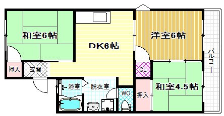 フォレストヒルの間取り