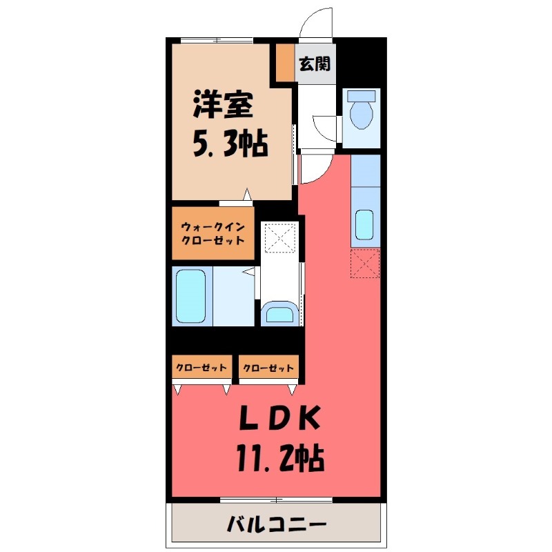 (仮称)Y&M長田1丁目の間取り