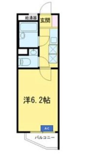 カルチェブラン恵比寿の間取り