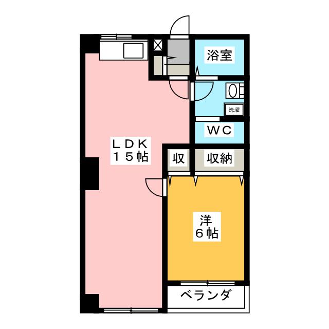 吉浜マンションの間取り