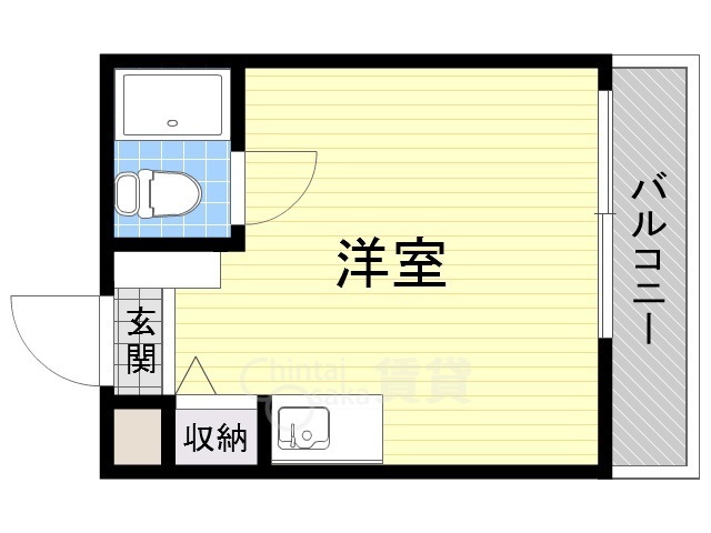 吹田市泉町のマンションの間取り