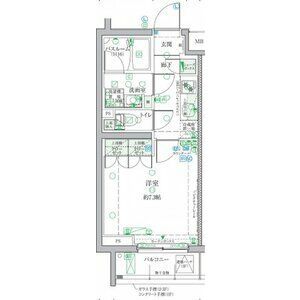 世田谷区砧のマンションの間取り