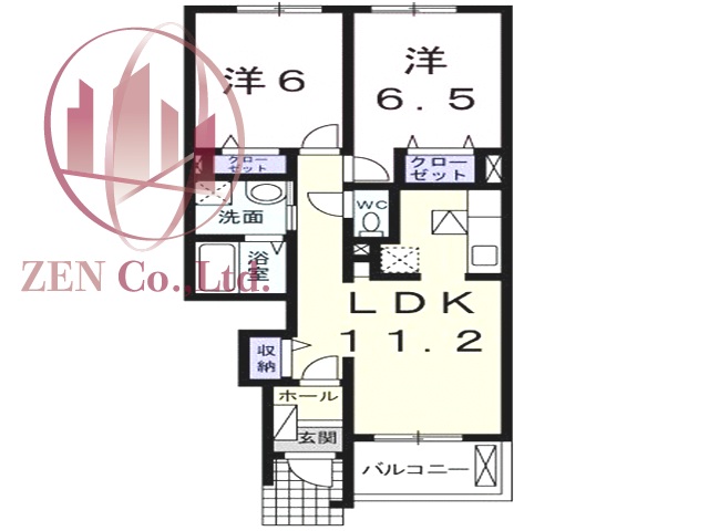 ピチカートの間取り