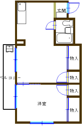 グリーンプラトーＢの間取り