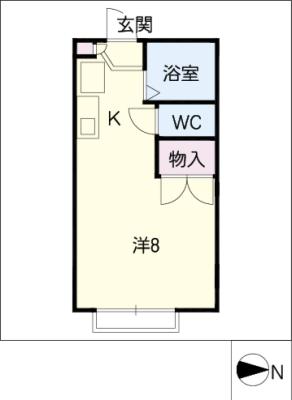 パレス瑞雲の間取り