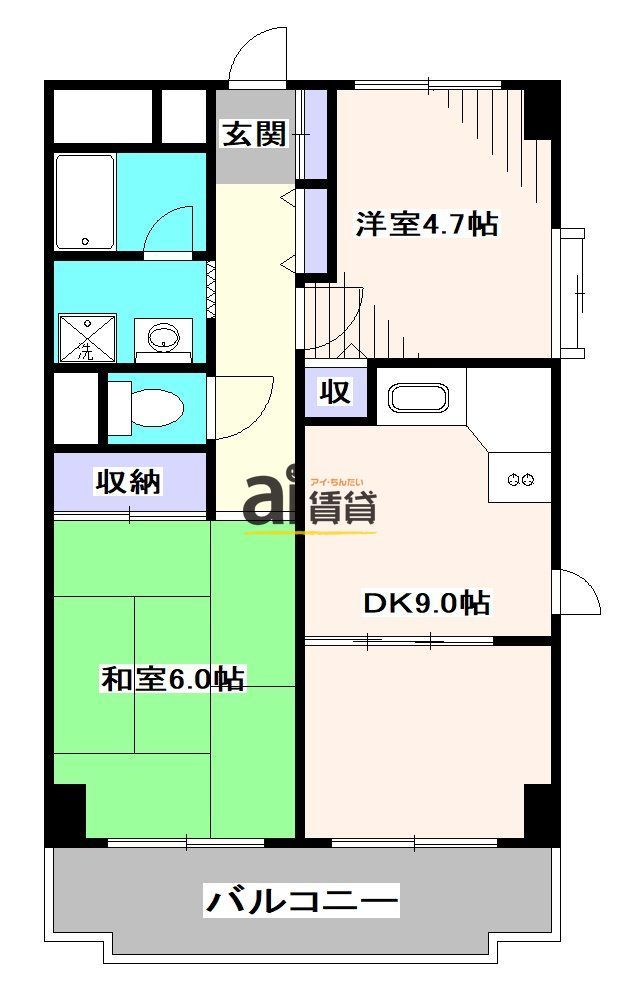 T’s garden一橋学園の間取り