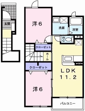 カレントAの間取り