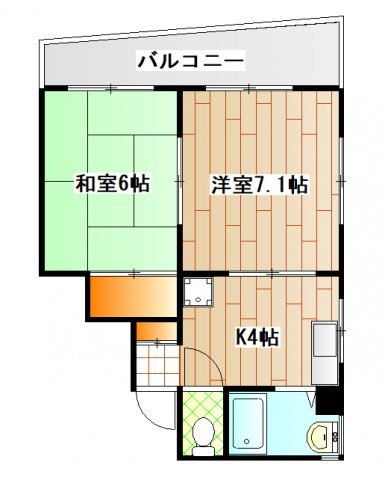 ライジングビルヨシザキの間取り