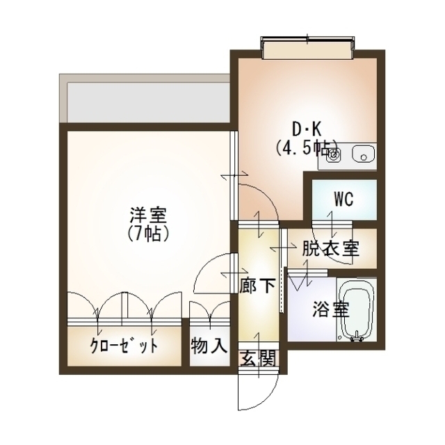 ベルトピア新潟２１の間取り