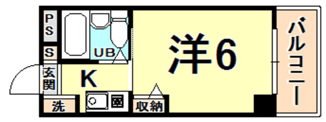 メゾンジュリアナモンドの間取り