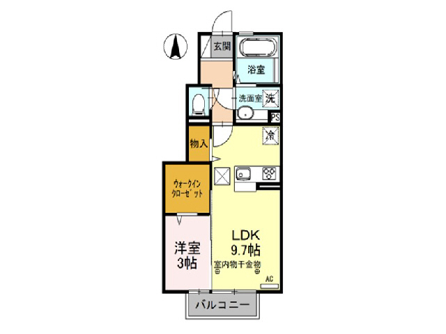 ラ・ステラ宮前町II（宮前町）の間取り