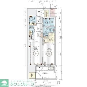 【名古屋市西区則武新町のマンションの間取り】