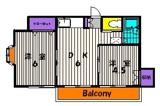 ホワイトハイツの間取り