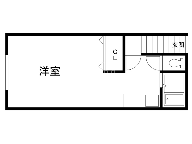 Ｐｌａｚａ館IIの間取り