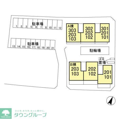 【流山市古間木のアパートのその他】