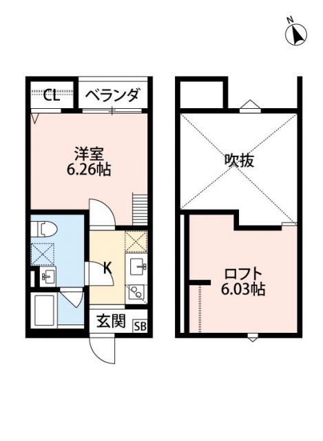 espoir百舌鳥の間取り