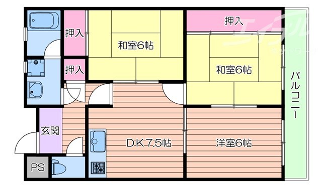 旭永ビルの間取り