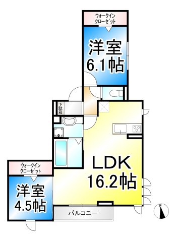 MORI石堂の間取り