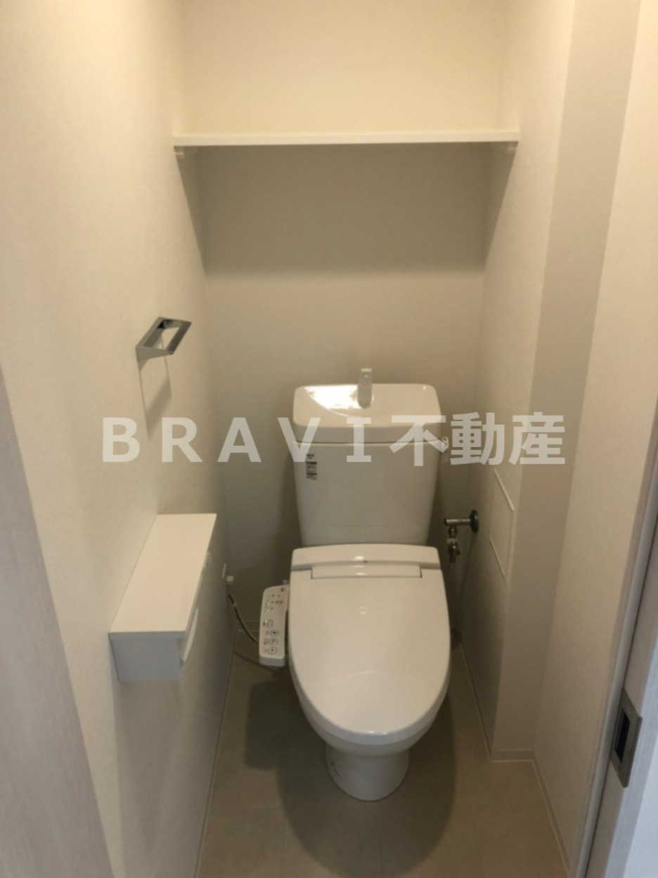 トイレ　【ルネフラッツ谷町四丁目】トイレもきれいです