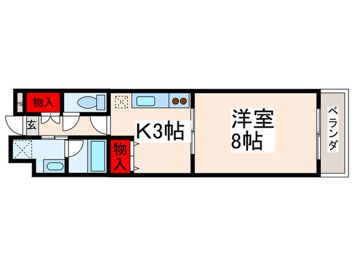 ベルク田端の間取り