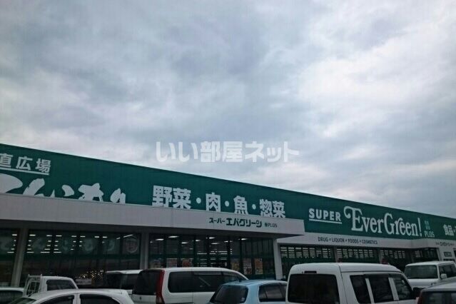 スーパー　スーパーエバグリーン高塚店（スーパー）まで727m