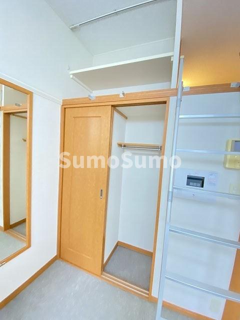 収納　大きなスペースがあり、収納には困りません