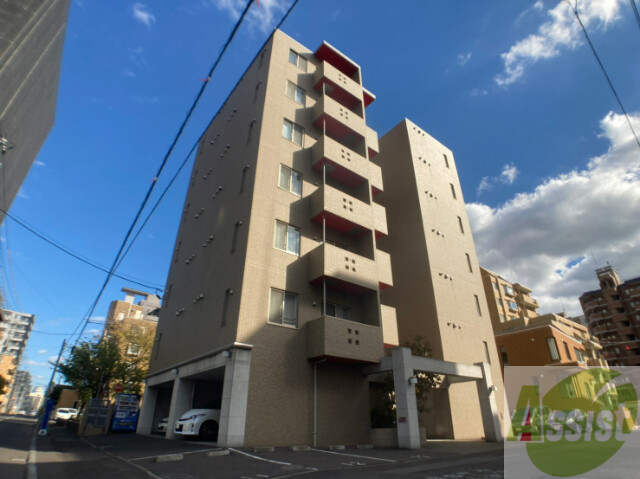 建物外観　札幌市中央区南４条西「ＡＬＬＵＲＥ　ＭＡＲＵＹＡＭＡ」