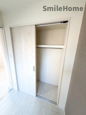 収納　収納があると、お部屋がすっきり片付きますね。