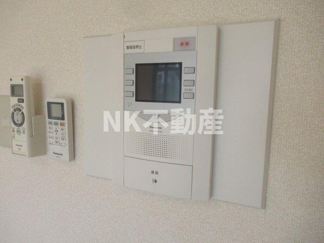 セキュリティ　モニターフォンです