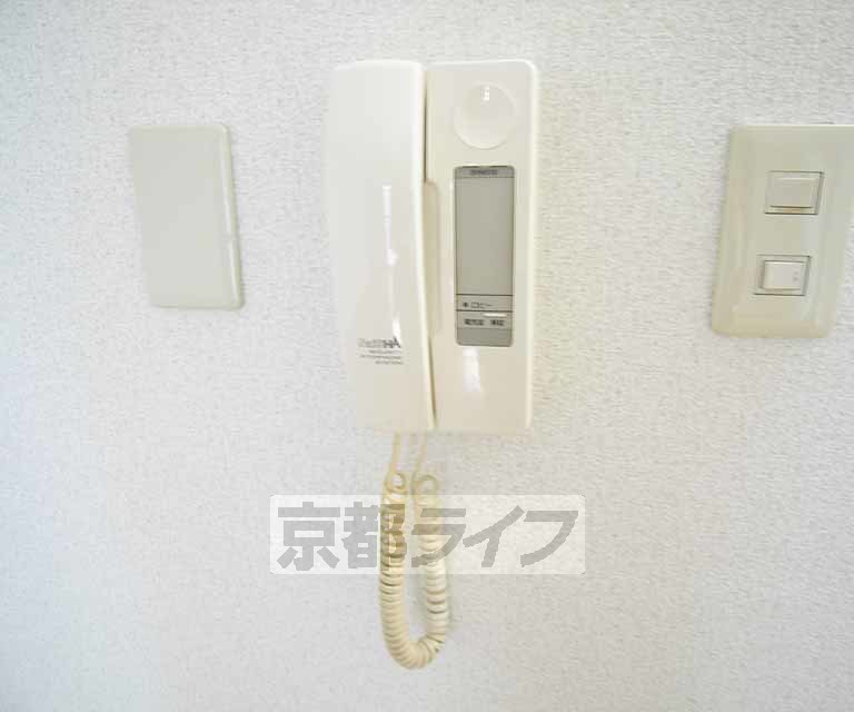 セキュリティ　来客も安心です。